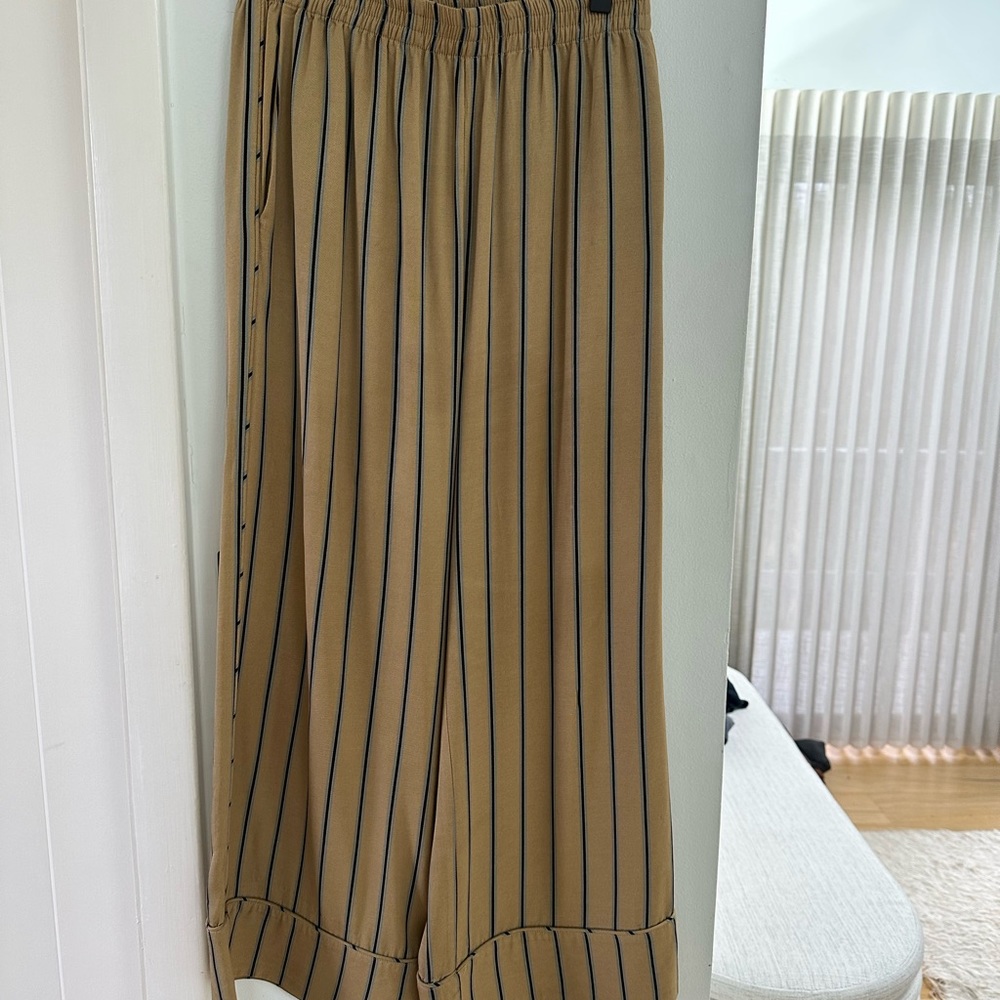 Striped Wide Leg Pants